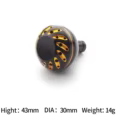 30mm black gold