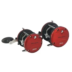 Carrete Baitcast Redondo Serie JD para Agua Salada y Atún
