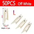 50pcs Off White L