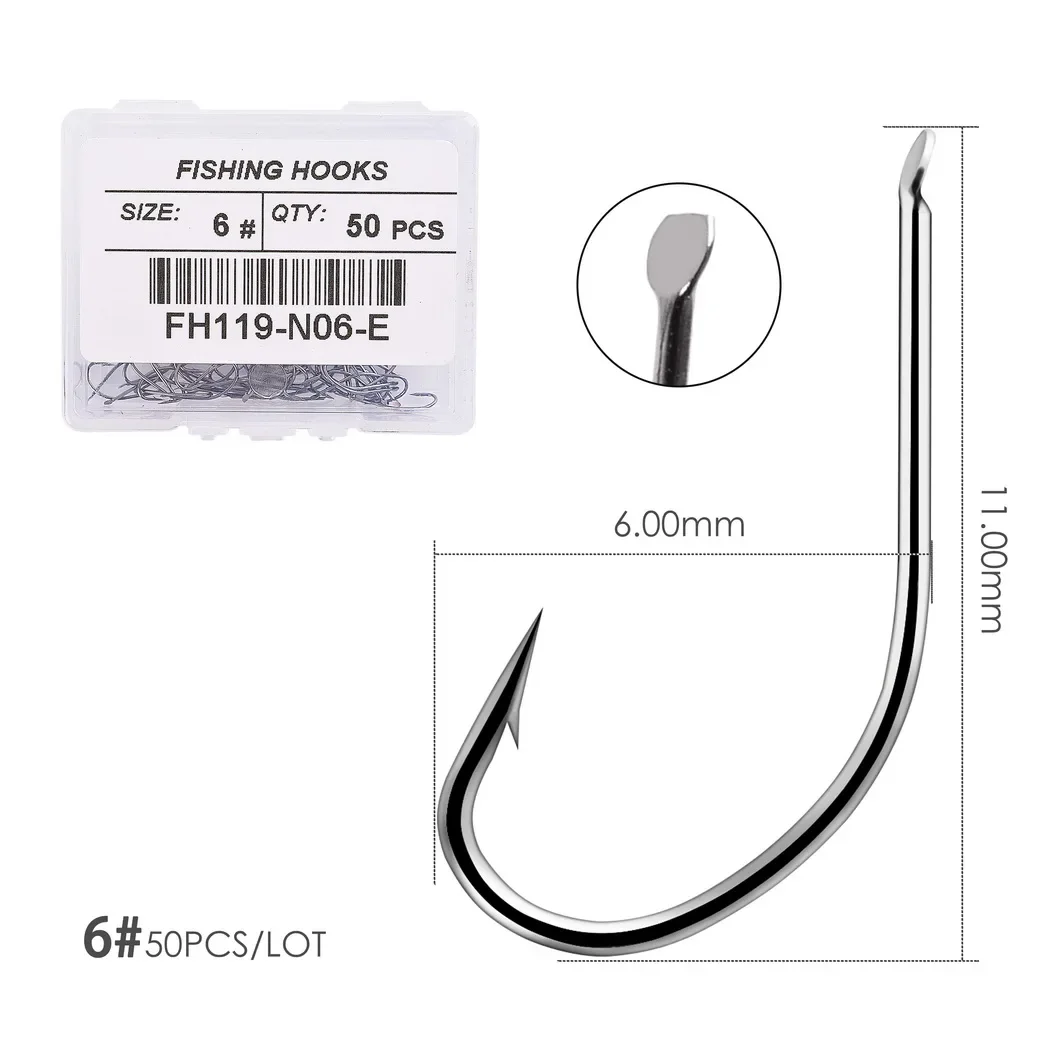 Size 6   50pcs