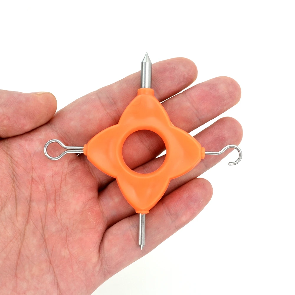 Herramienta de línea extractora 4 en 1, herramienta de anudado de línea de pesca para aparejo de carpa, herramienta de anudado portátil multiusos - imagen 2