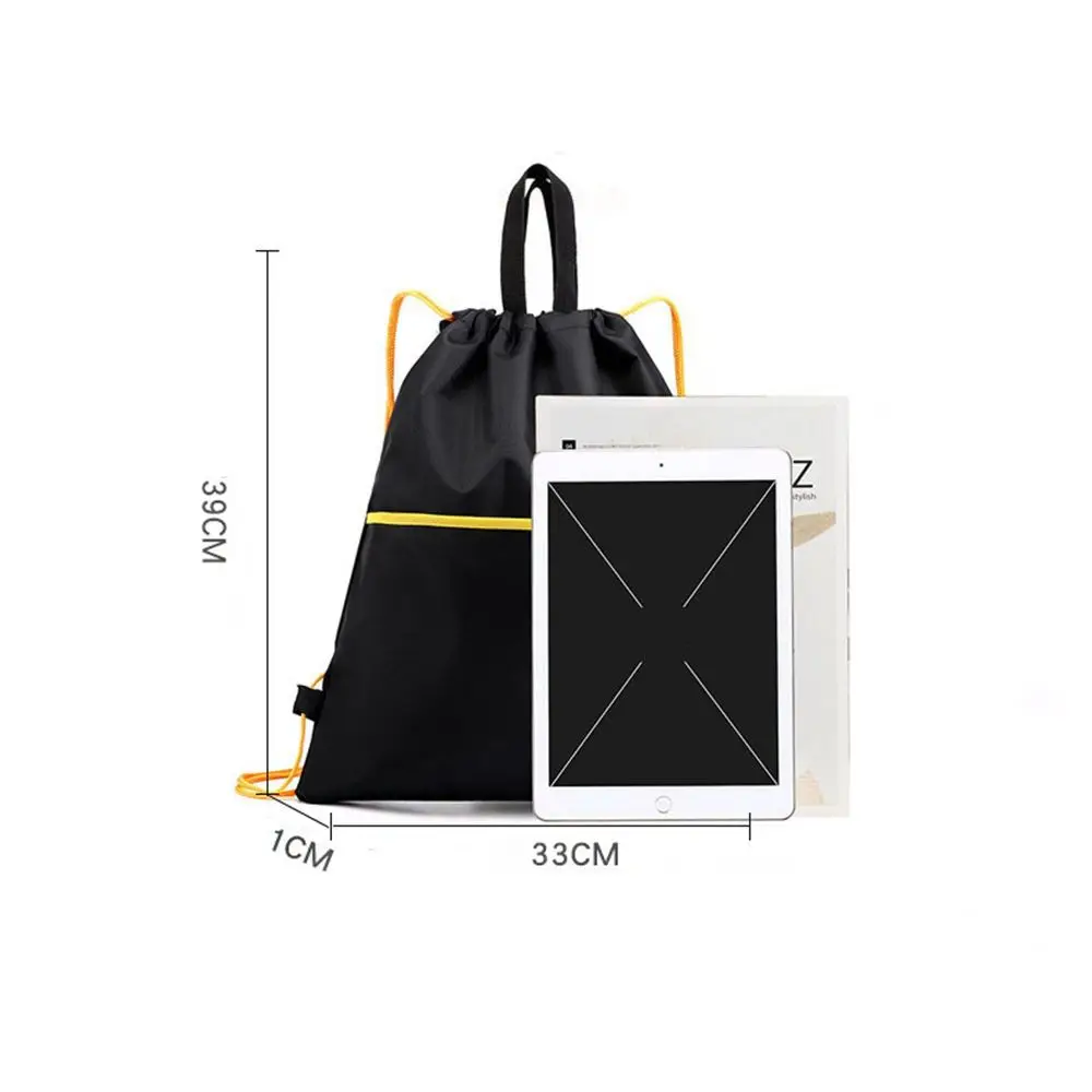 Bolsa de almacenamiento a la moda para hombre y mujer, bolsa deportiva con cordón, bolsa deportiva portátil, bolsa con cordón, bolsa de viaje, mochila para exteriores - imagen 5