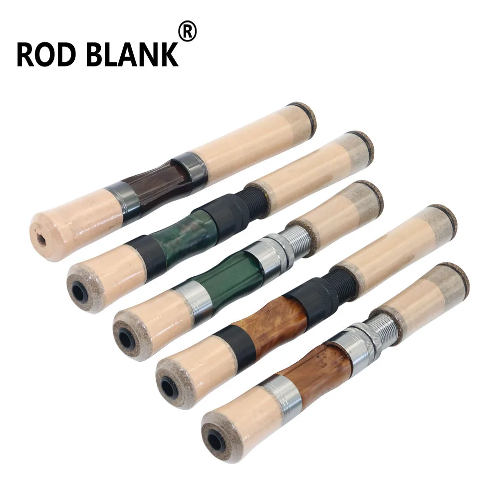 Blank caña spinning – Mango corcho 3A y asiento madera para trucha - imagen 2