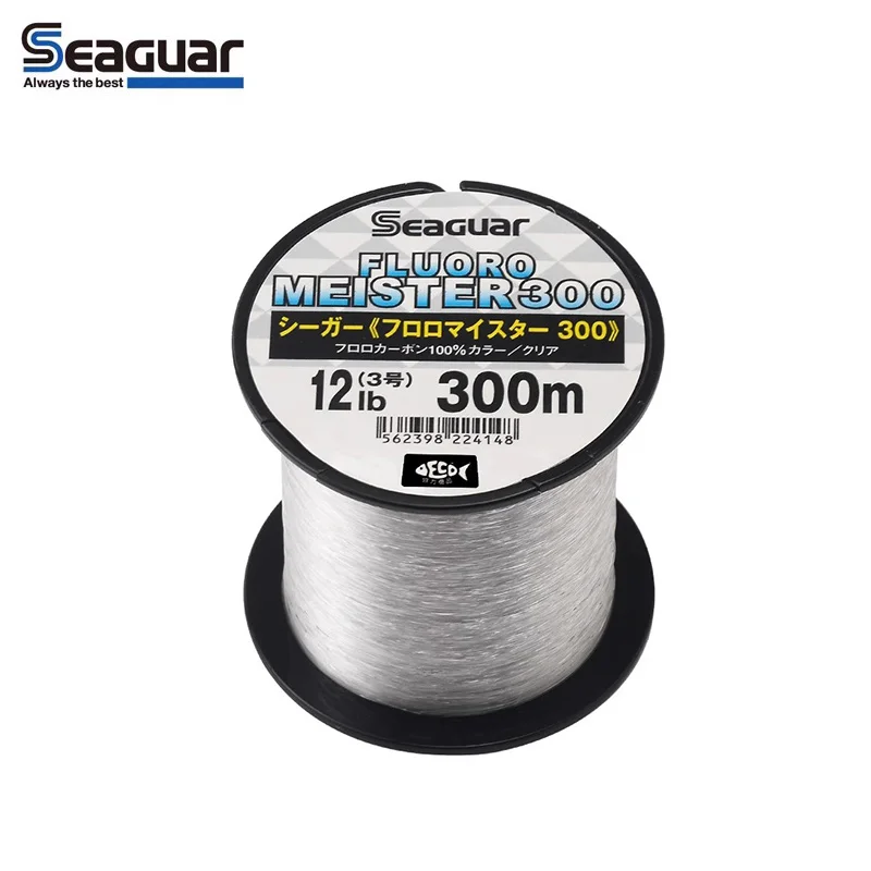 2023 SEAGUAR FLUORO MEISTER 300M hilo de pescar Original 3LB-20LB 100% líneas de pesca de FLUOROCARBON - imagen 4