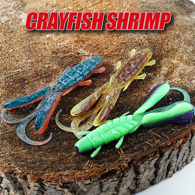 SUNMILE-SEÑUELOS DE PESCA DE 9cm/10,5g, cebos artificiales, lubina, Lucio, camarón, 8 unidades - imagen 5