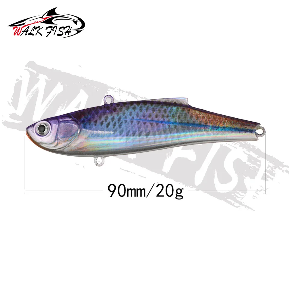 WALK FISH-señuelo de Pesca Artificial VIB de 9cm y 20g, señuelos de simulación de calidad, gancho duro, carpas - imagen 4