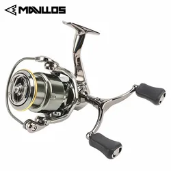 Mavllos Carrete giratorio para agua salada - ratio 5,2:1, freno 12 kg