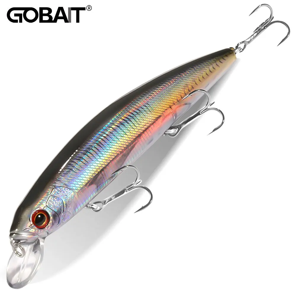 Suspensión Minnow 14cm 24g señuelo de Pesca sistema de peso de agua superior Pesca dura anzuelos triples fuertes Wobbler Jerkbait Swimbait cebo - imagen 2