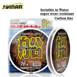 Línea de pesca de carbono JOINAR BOAT 100% Japón 50 m/100 m # 20 # 24 hilo de pescar súper fuerte Invisible en el agua