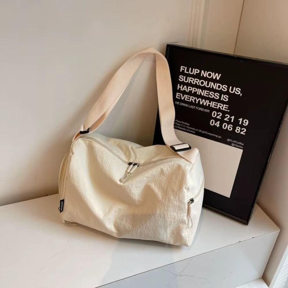 Bolsa de pesca bandolera de nailon – Gran capacidad para aparejos - imagen 2