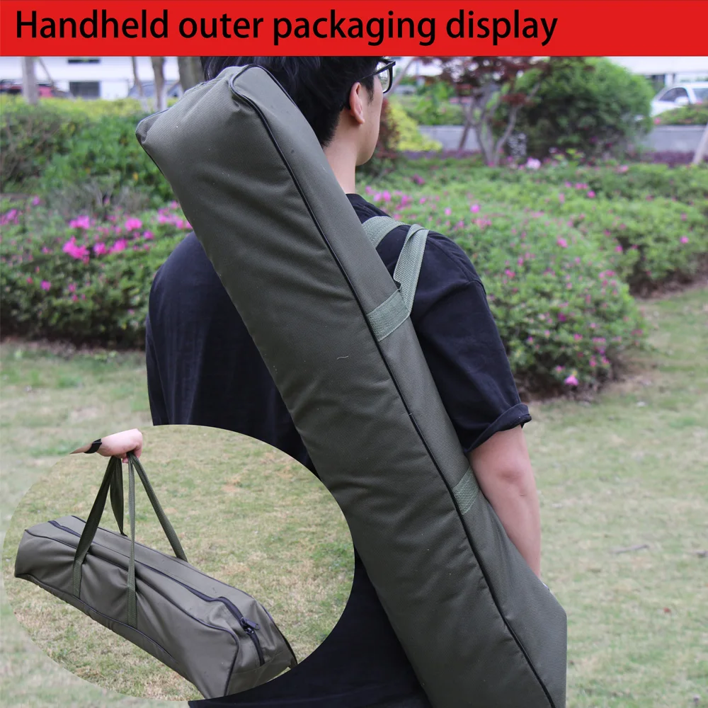 Equipo de pesca de aleación de aluminio, soporte para trípode para caña de pescar retráctil, soporte para caña de mar plegable ultracorto, accesorio para equipo - imagen 4