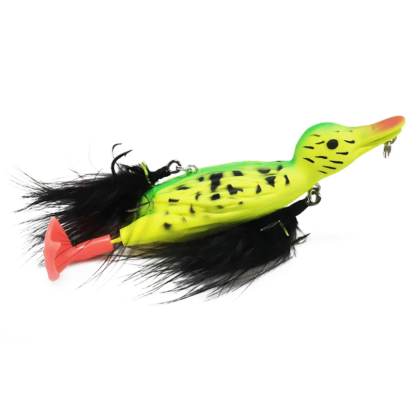 LUTAC-Señuelos de Pesca de pato, 123mm, 25,7g, señuelo duro de simulación de agua flotante, accesorios de pesca de carpa - imagen 3