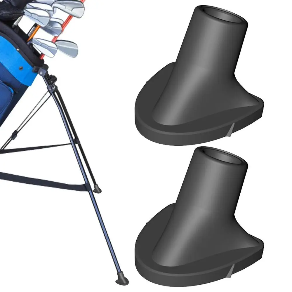 Estera portátil, soporte Universal para bolsa de Golf, pies de goma, reemplazo de pies para bolsa de Golf - imagen 3