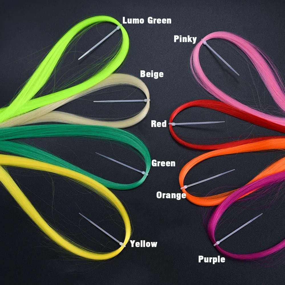 MNFT Flashabou Oropel Plano – Fibras brillantes para atar moscas - imagen 2