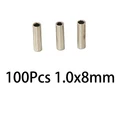 100Pcs 1.0x8mm