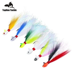 Inchiku Jig Head pesca en el mar Wobbler cebo Multicolor trucha lubina Jig cabeza de pesca anzuelo pesca Bucktail accesorios de pesca