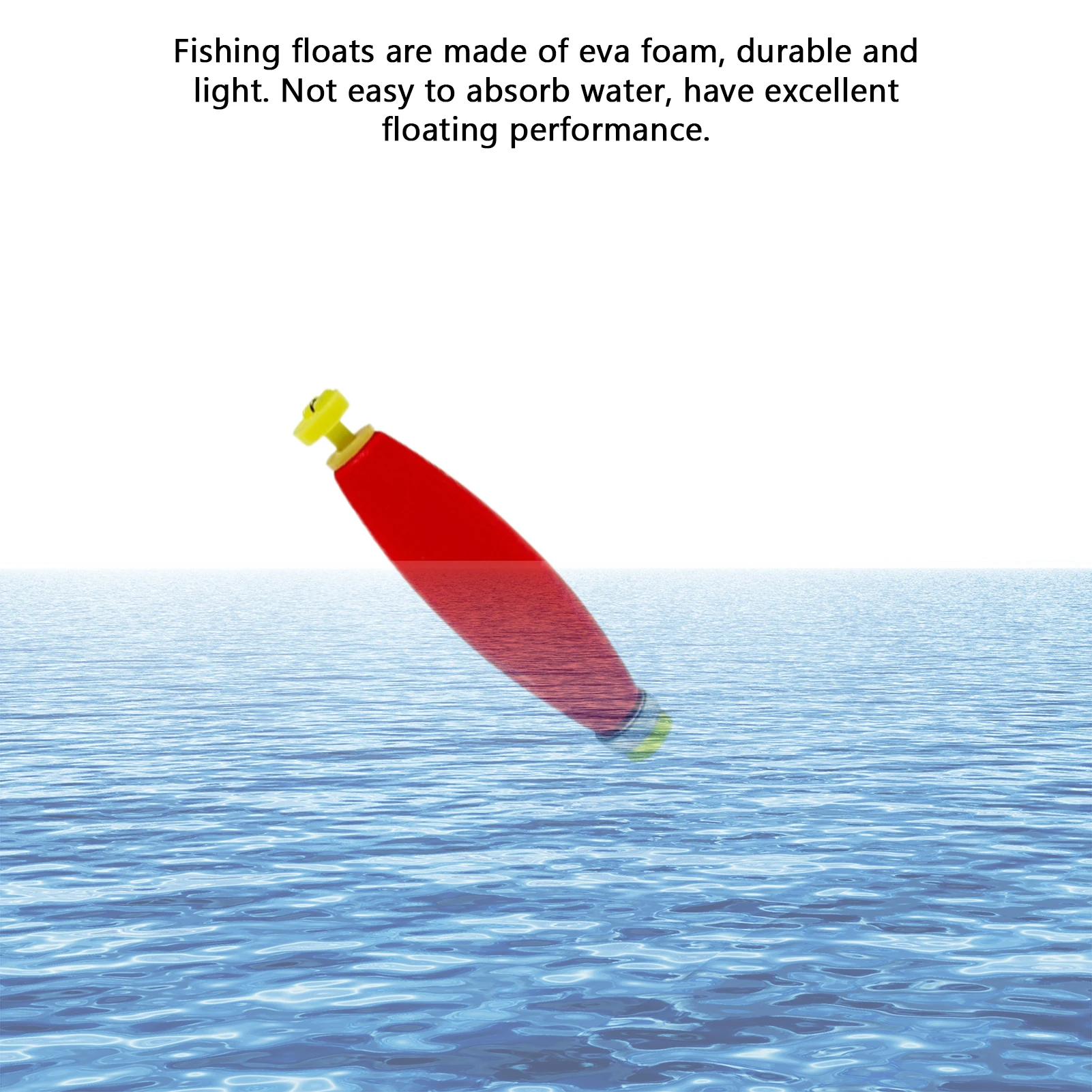 Bobbers de pesca de espuma, juego de flotadores ponderados a presión, accesorios de aparejos de pesca para pesca - imagen 4