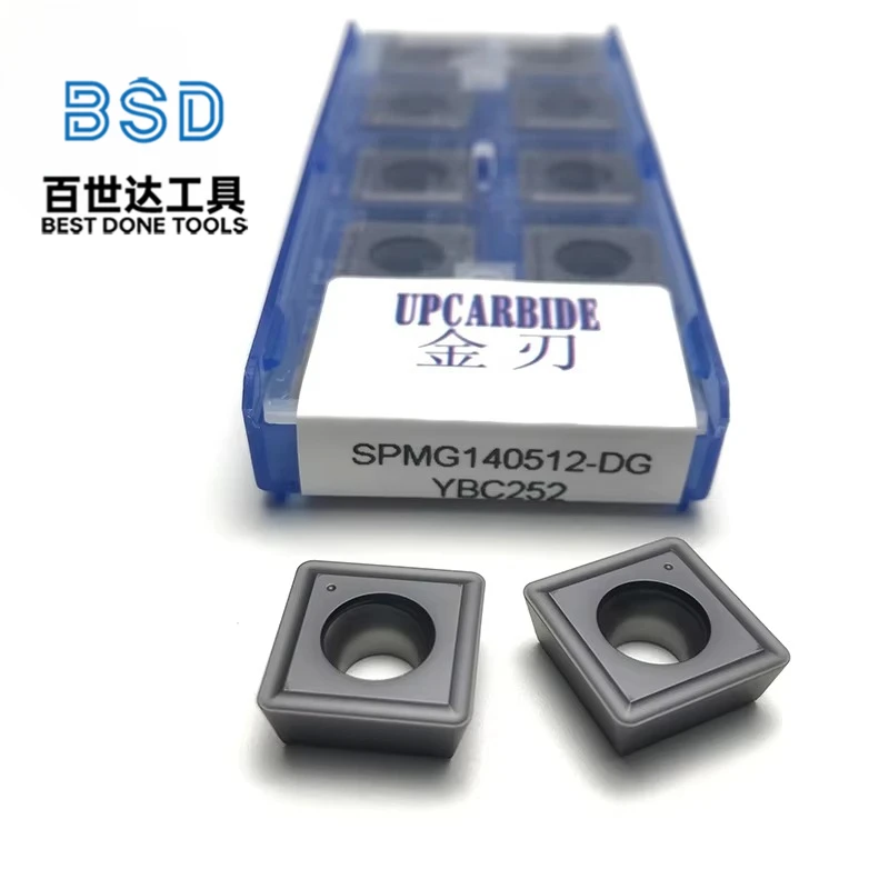 Herramientas de perforación de SPMG140512-DG, inserto de carburo, fresado Cnc, inserto de taladro Indexable, inserto de taladro SPMG U