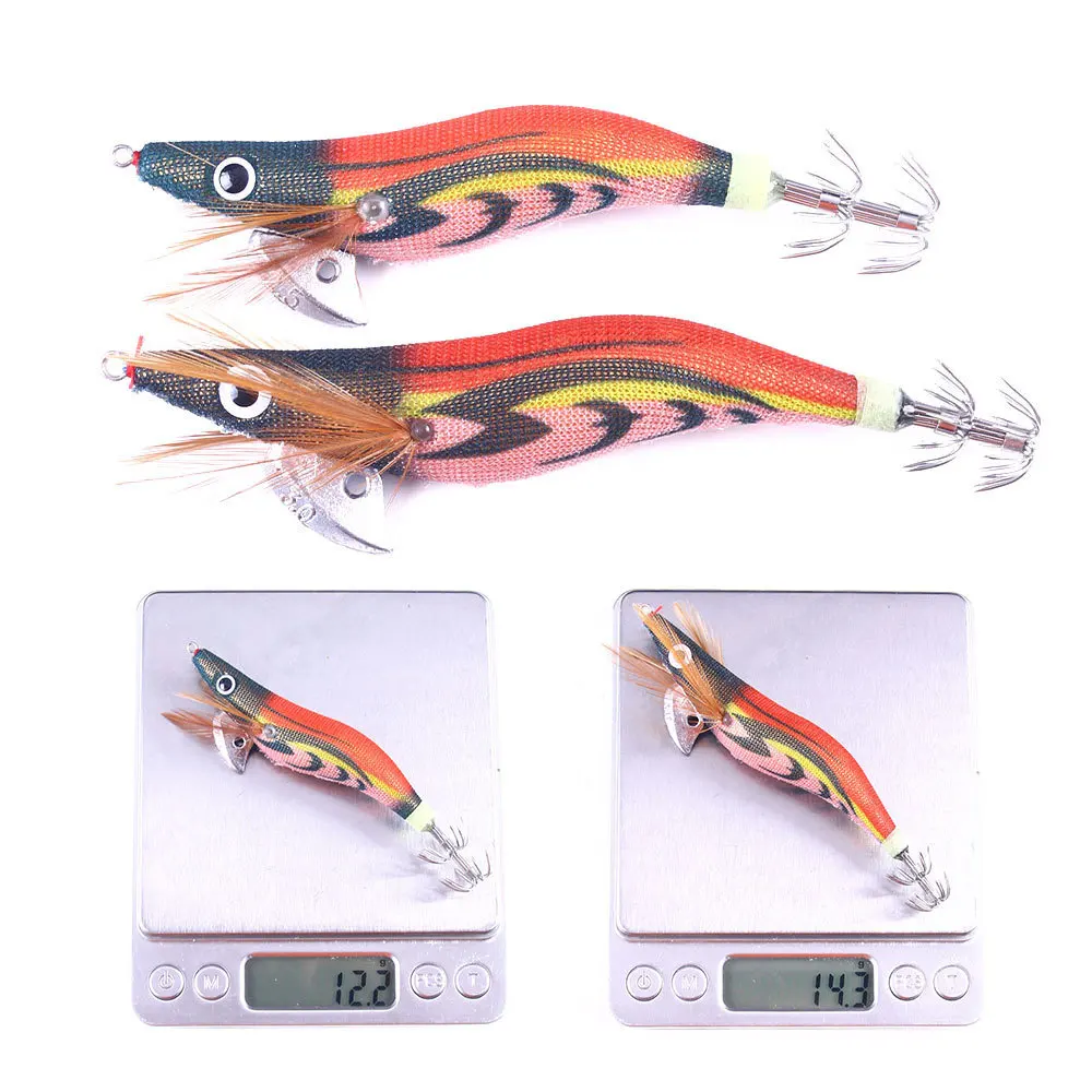 Señuelo de calamar luminoso para pesca en mar con pulpo y camarones - imagen 3