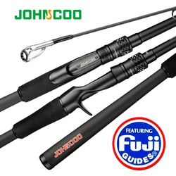 Caña Spinning Ultraligera Rápida – Anillas Fuji A para Lubina y Lucio