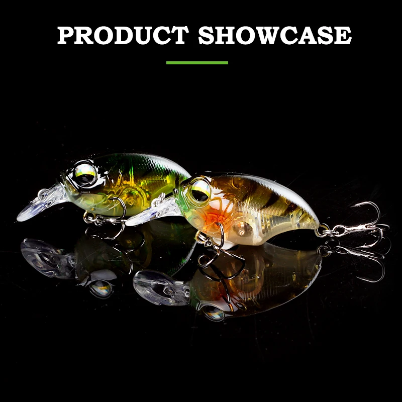 MAGIC WORKS-señuelo de pesca de agua dulce, cebo duro flotante, carpa, lubina negra, cebo Artificial, aparejos de pesca, 38mm, 8g - imagen 4