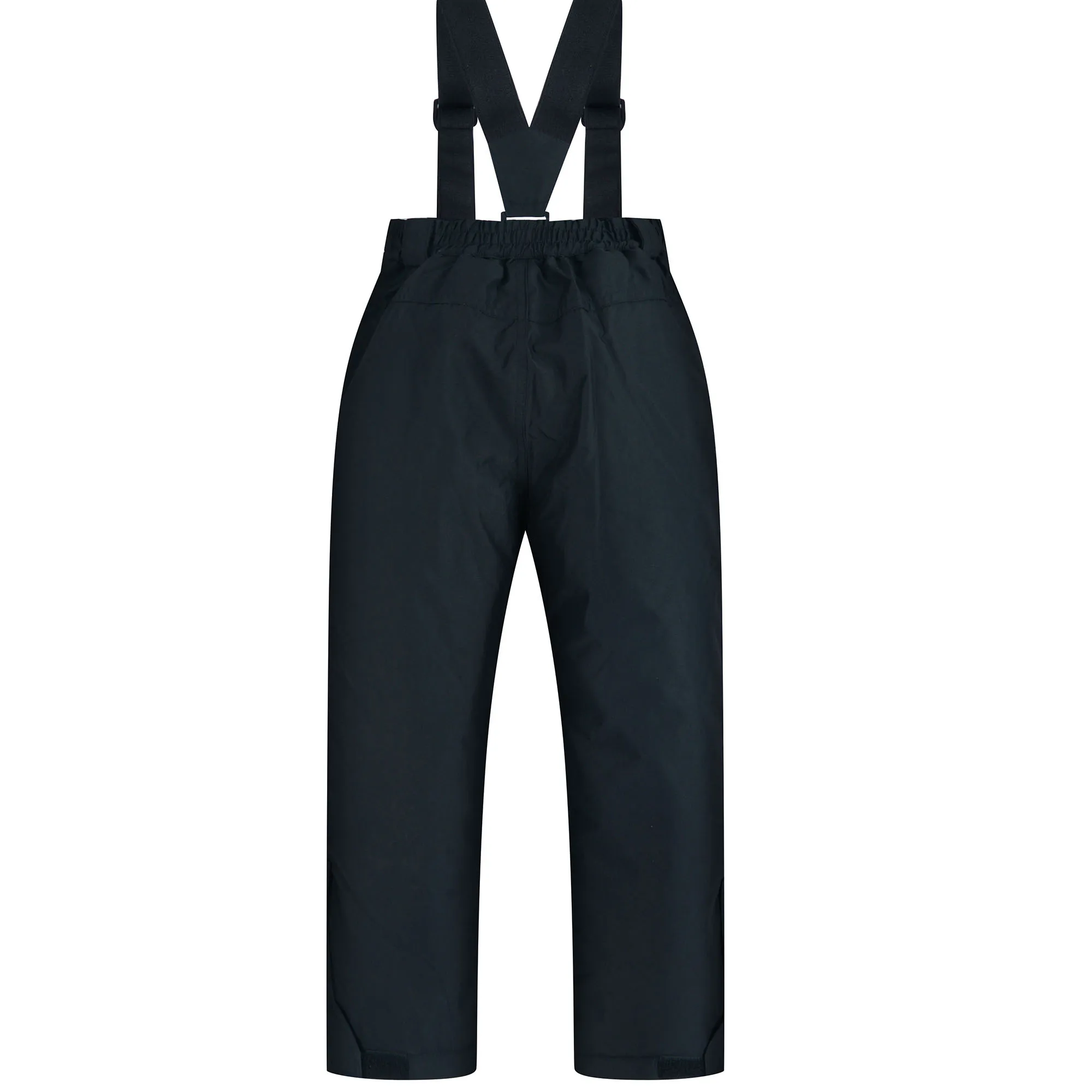 Pantalones de nieve impermeables con pechera para esquiar cálidos