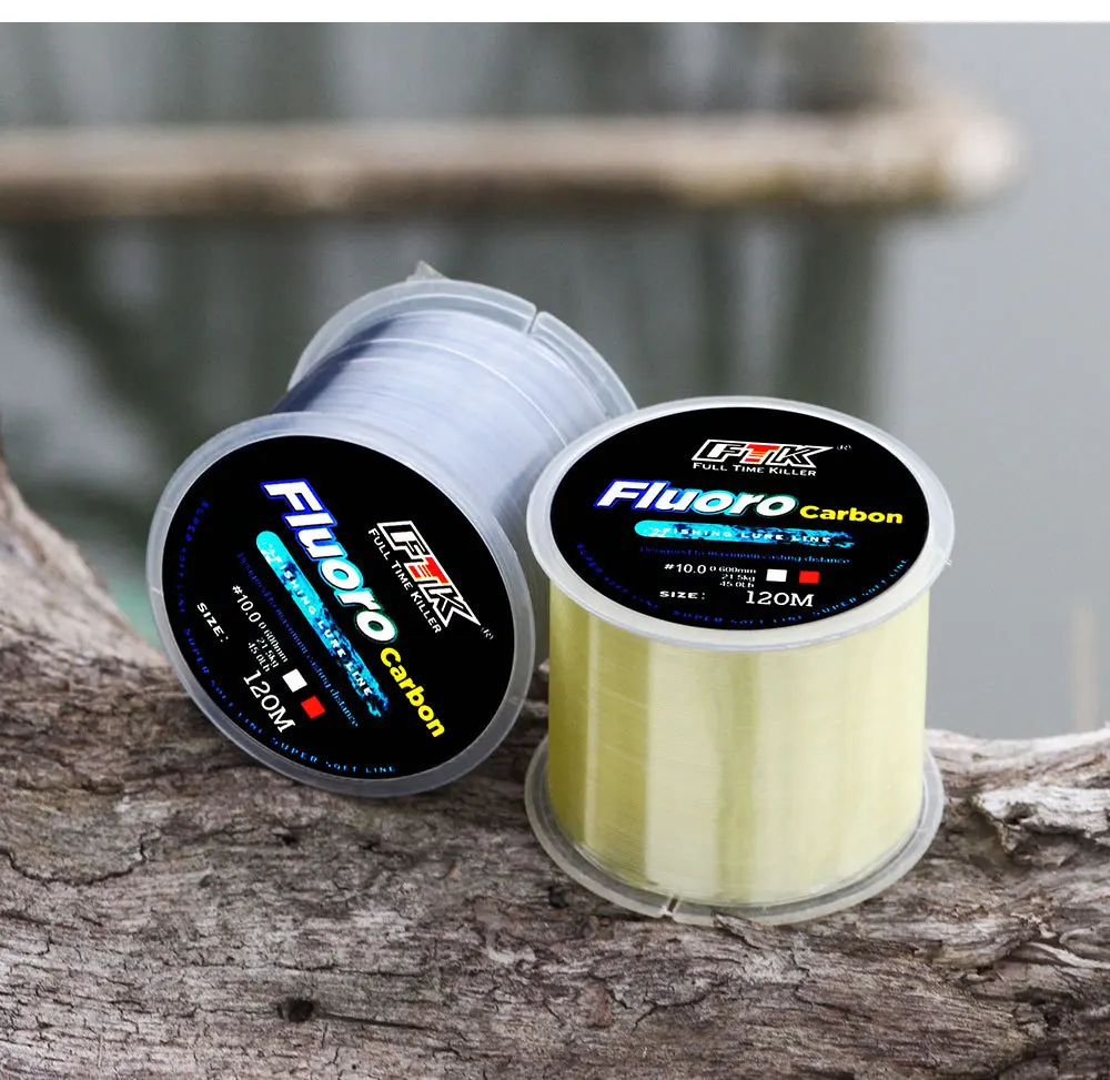 Sedal fluorocarbono – Nailon con superficie de carbono - imagen 5