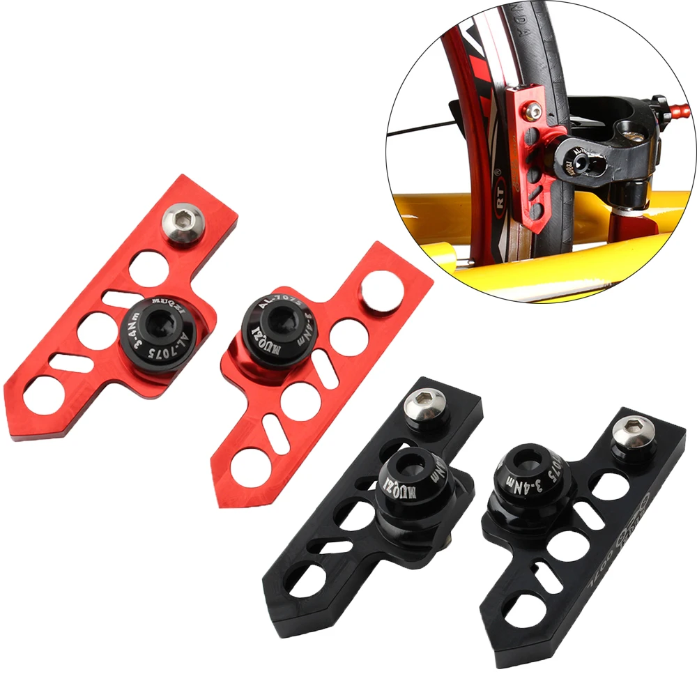 Accesorios de freno para bicicleta plegable, pastilla de freno para bicicleta, bloque de cuero C, asiento de extensión de freno - imagen 2