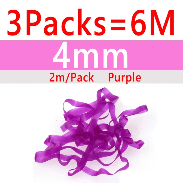 3packs 4mm Purpe
