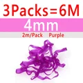 3packs 4mm Purpe