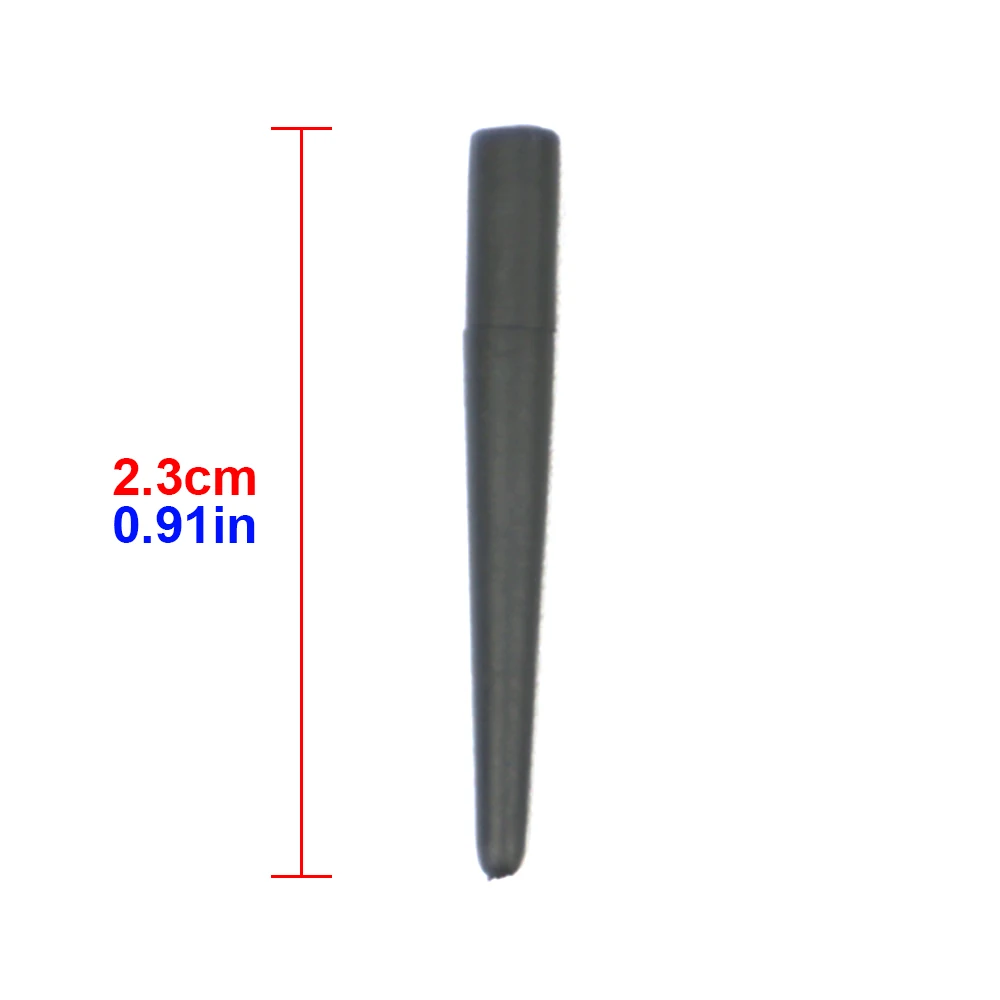 Hirisi, 10 Uds., accesorios de pesca de carpa, mangas antienredos de tungsteno, gancho Kicker, alineadores largos y cortos, plomos de enlace de gancho AH006T - imagen 4