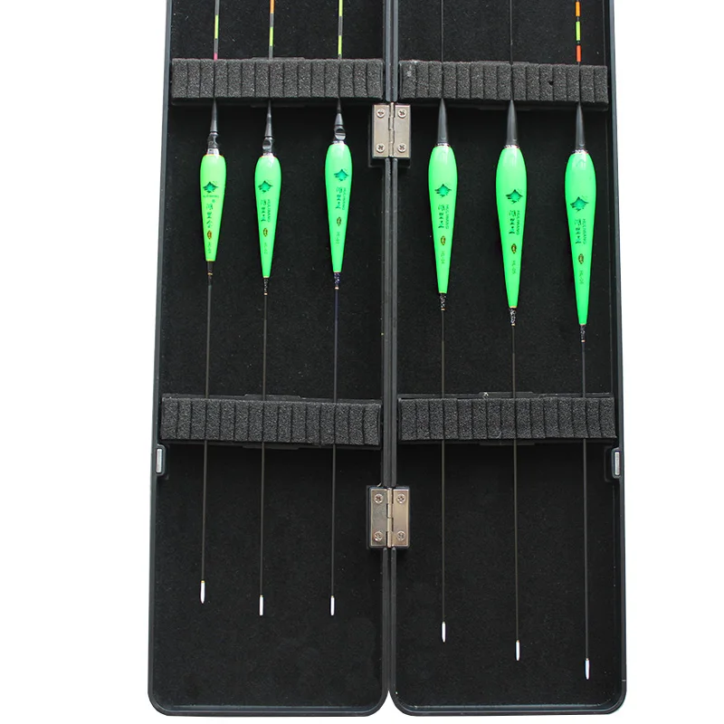 WLPFISHING 6 unids/lote (incluida caja) flotadores de pesca Sensor de gravedad de alto brillo flotadores luminosos eléctricos CR425 corcho de pesca - imagen 5