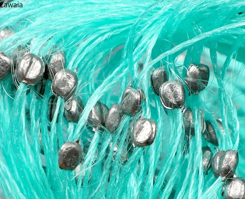 Red de pesca Lawaia, red adhesiva, red de hundimiento de una sola capa, 10m/18m/30m - imagen 2