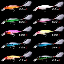 Kit señuelos para carpa: Crankbait Minnow Swimbait Wobbler