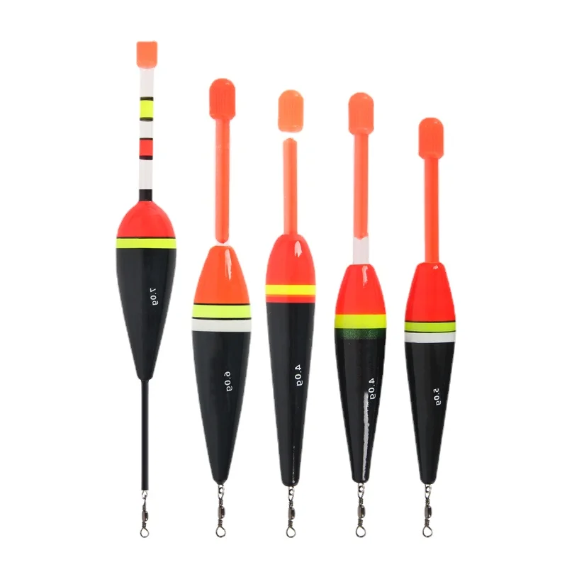 ORJD-Juego de flotadores de pesca de madera de Balsa, boya de calidad, tapón Bobber, flotador de pesca japonés, 3/4 Uds. - imagen 2