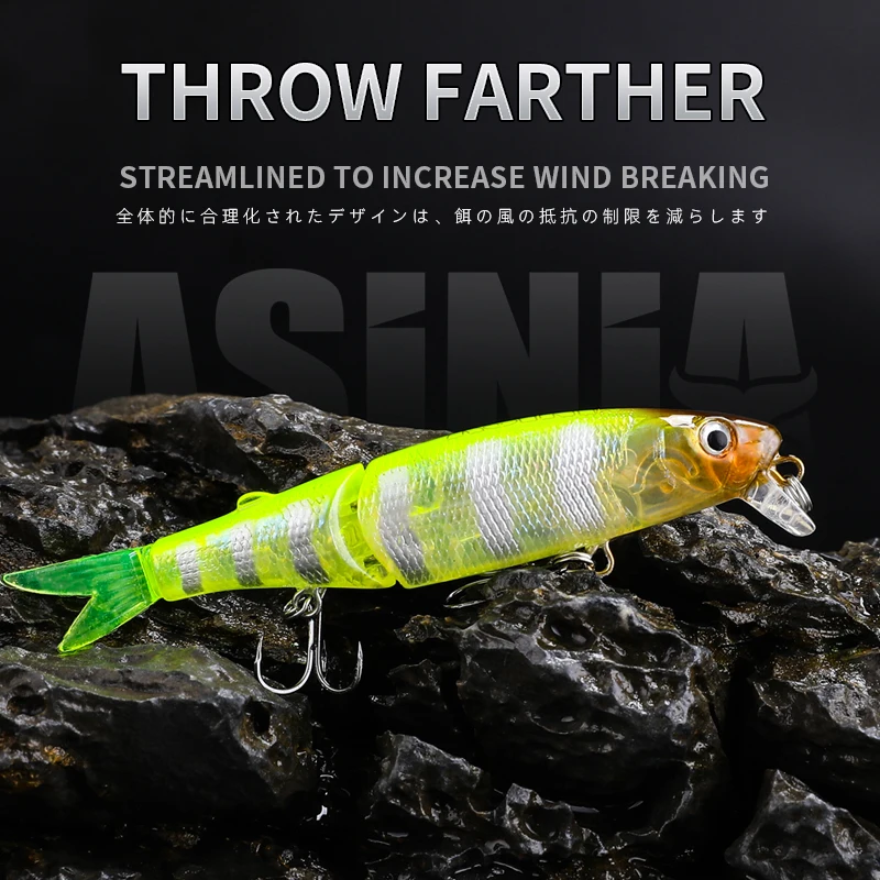 MAVLLOS-señuelo de pesca de acero inoxidable, cebo artificial, Crankbait, 8,8 cm, 7,2g, 3 unids/set - imagen 4