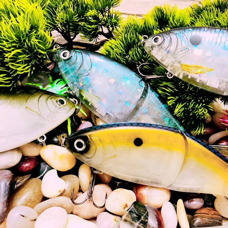 Nuevo Coming 18cm 80g cebo deslizante hundido Señuelos de Pesca cebo de natación articulado sonajero bolas dentro Wobblers Pesca Slide Sea River - imagen 5