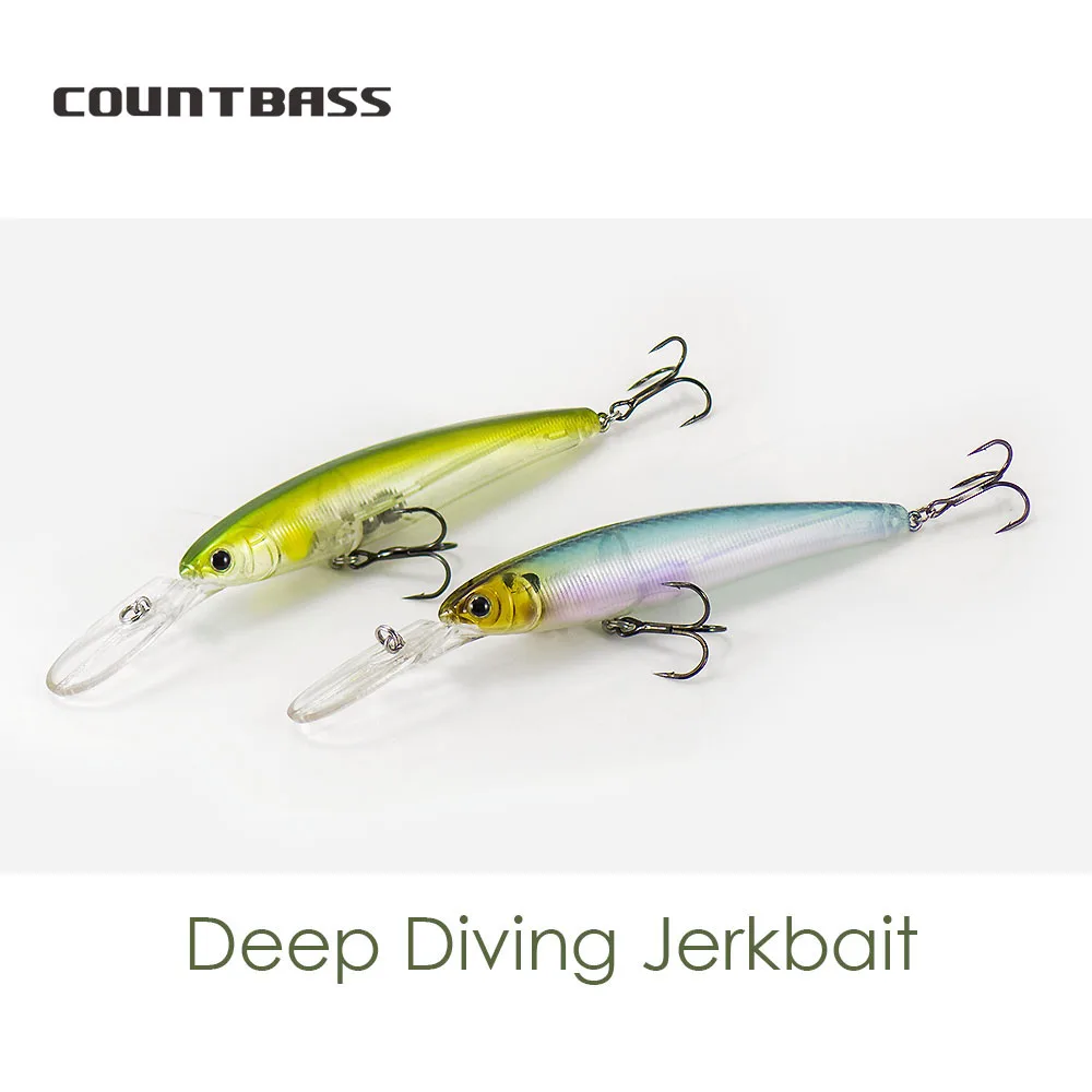 Countbass Señuelo Minnow flotante Deep Diving 110mm - imagen 2
