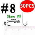 50PCS Size 8