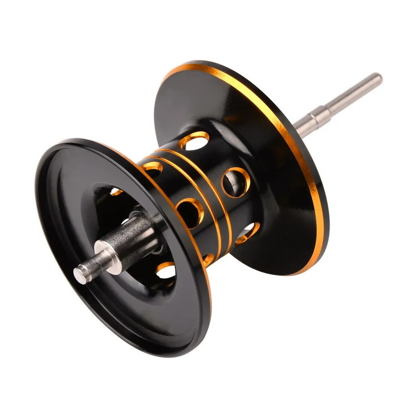 Carrete de Pesca Baitcasting, carrete blanco y negro, potencia de arrastre para diestros y zurdos, ruedas de Pesca de carpa de 10kg, seguimiento de Pesca - imagen 3