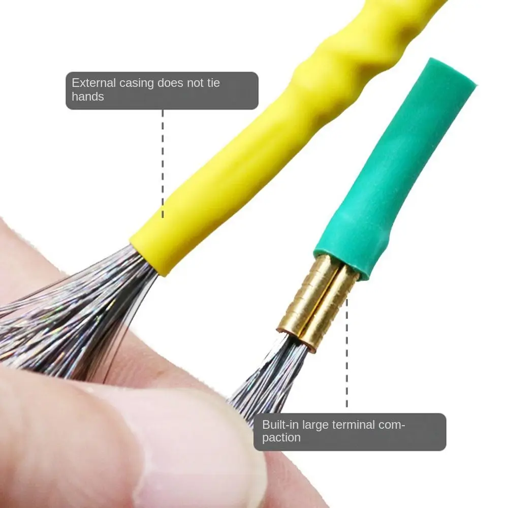 Tapón de silicona flotante para pesca, Conector de frijol espacial, accesorios de pesca resistentes, 5 tamaños, bolsa de 100 unids/lote - imagen 4