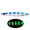 Blue Glow Zebra