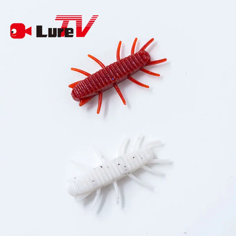 LURETV Nuevo producto: Dezhou Barrier Shrimp Road Insecto suave Flotante Bajo de mar Cebo falso, Mayfly Crew Black Pit Crewter Tipo Sof - imagen 5