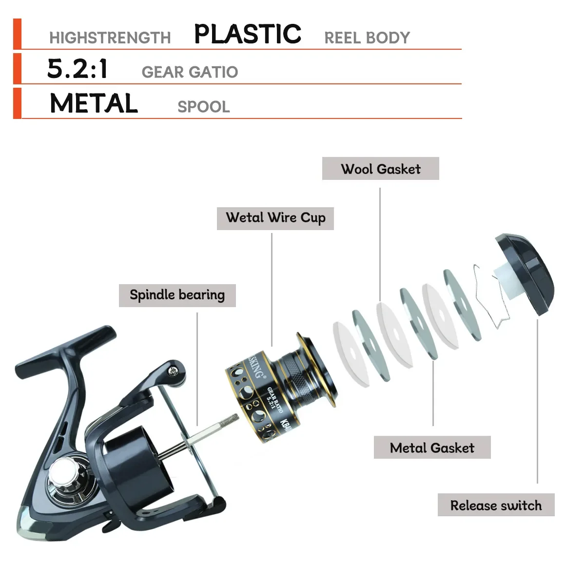 Caña telescópica de carbono Luya, juego completo de caña de pescar de mar de largo alcance, conjunto de caja de pesca, equipo de pesca - imagen 4