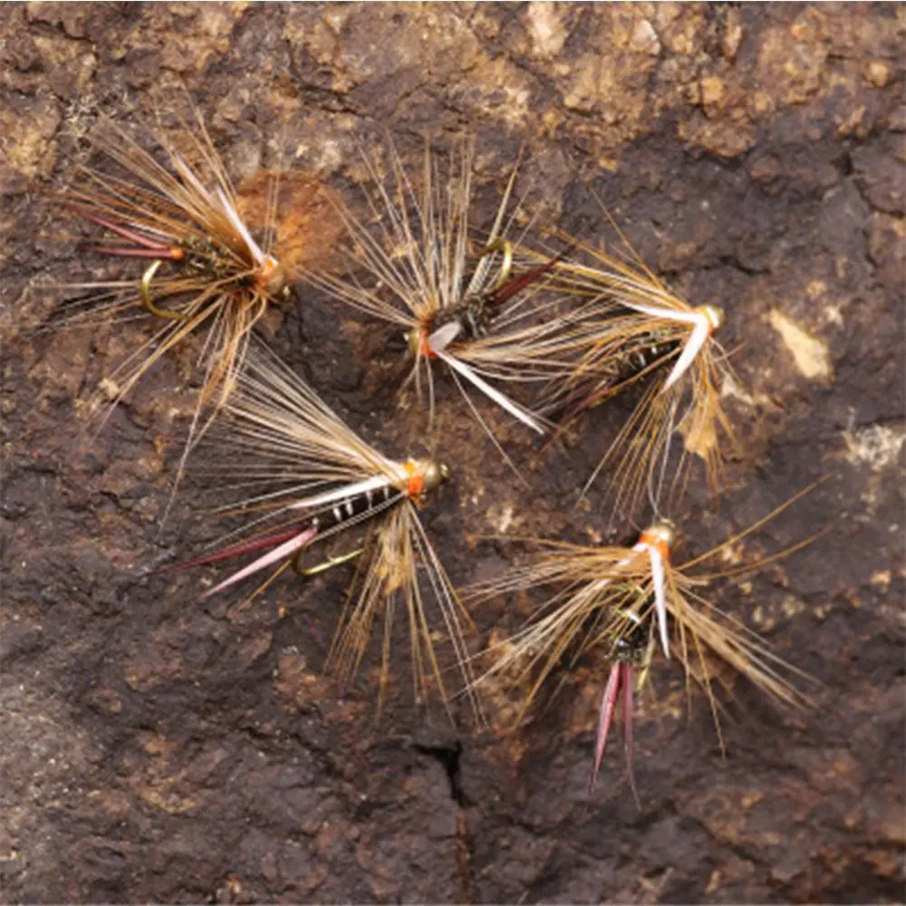 Señuelo de pesca con mosca para trucha, cebo biónico de 5 piezas, 3 estilos - imagen 3