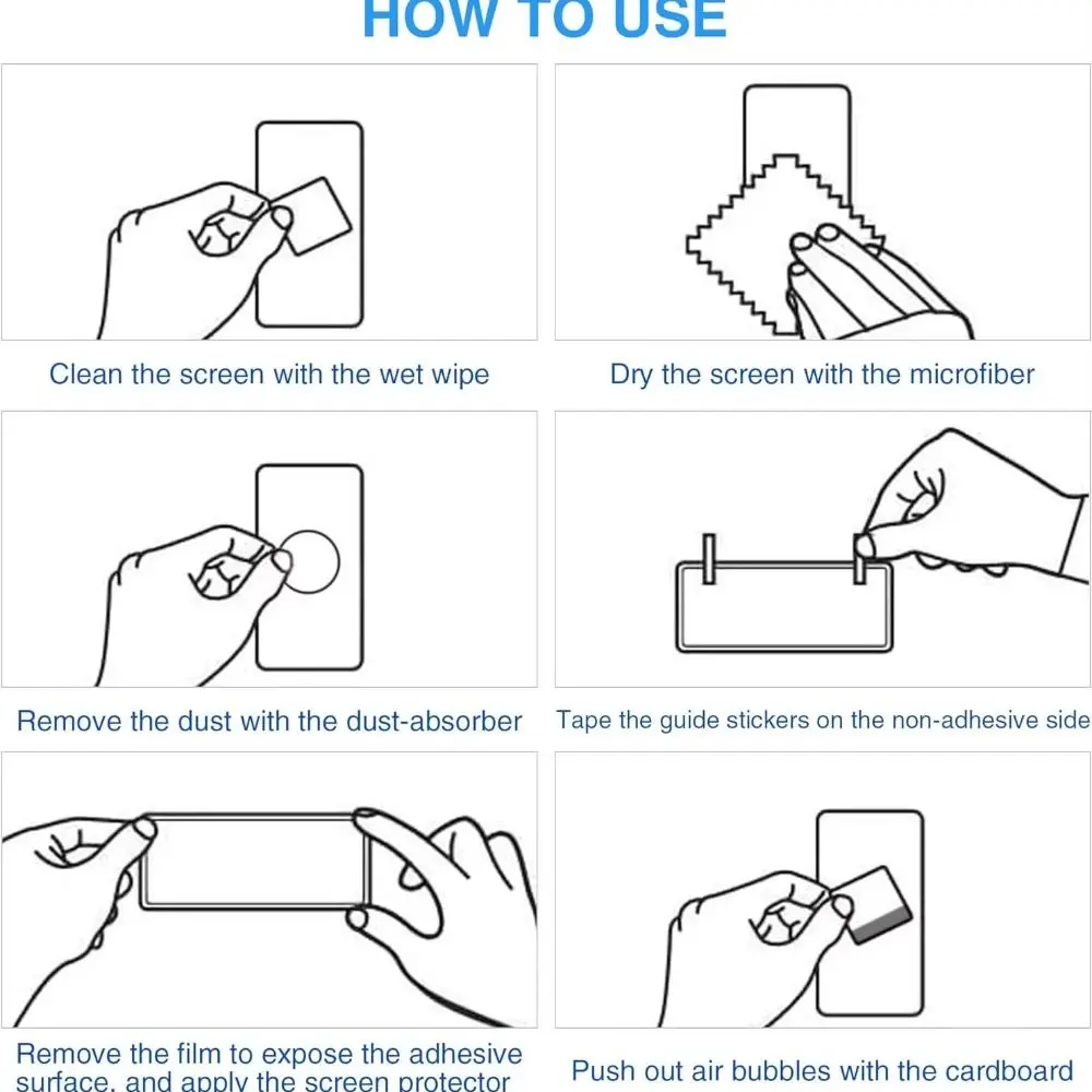 2 uds nuevas bombas de insulina flexibles Protector de pantalla antihuellas Protector de pantalla antiarañazos bombas de insulina de vidrio templado HD - imagen 3