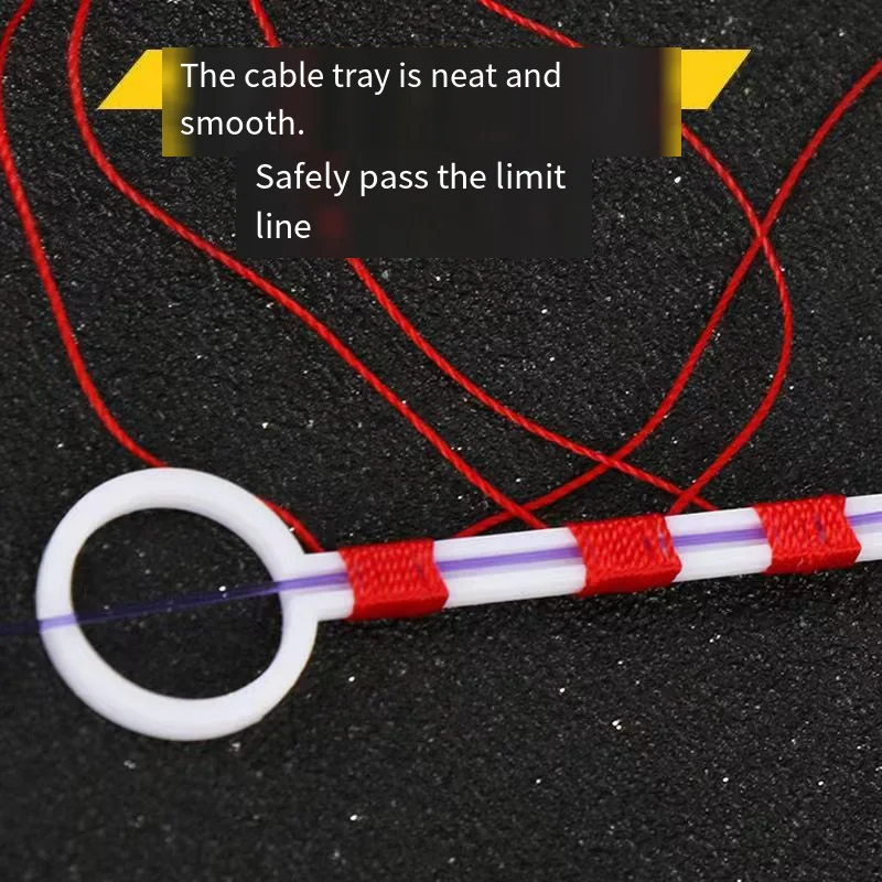 50 Uds hilo de algodón Bobber Looper Slip Knot Looper pesca Bobber flotador nudos de parada cuerda boya flotador de pesca accesorio - imagen 3