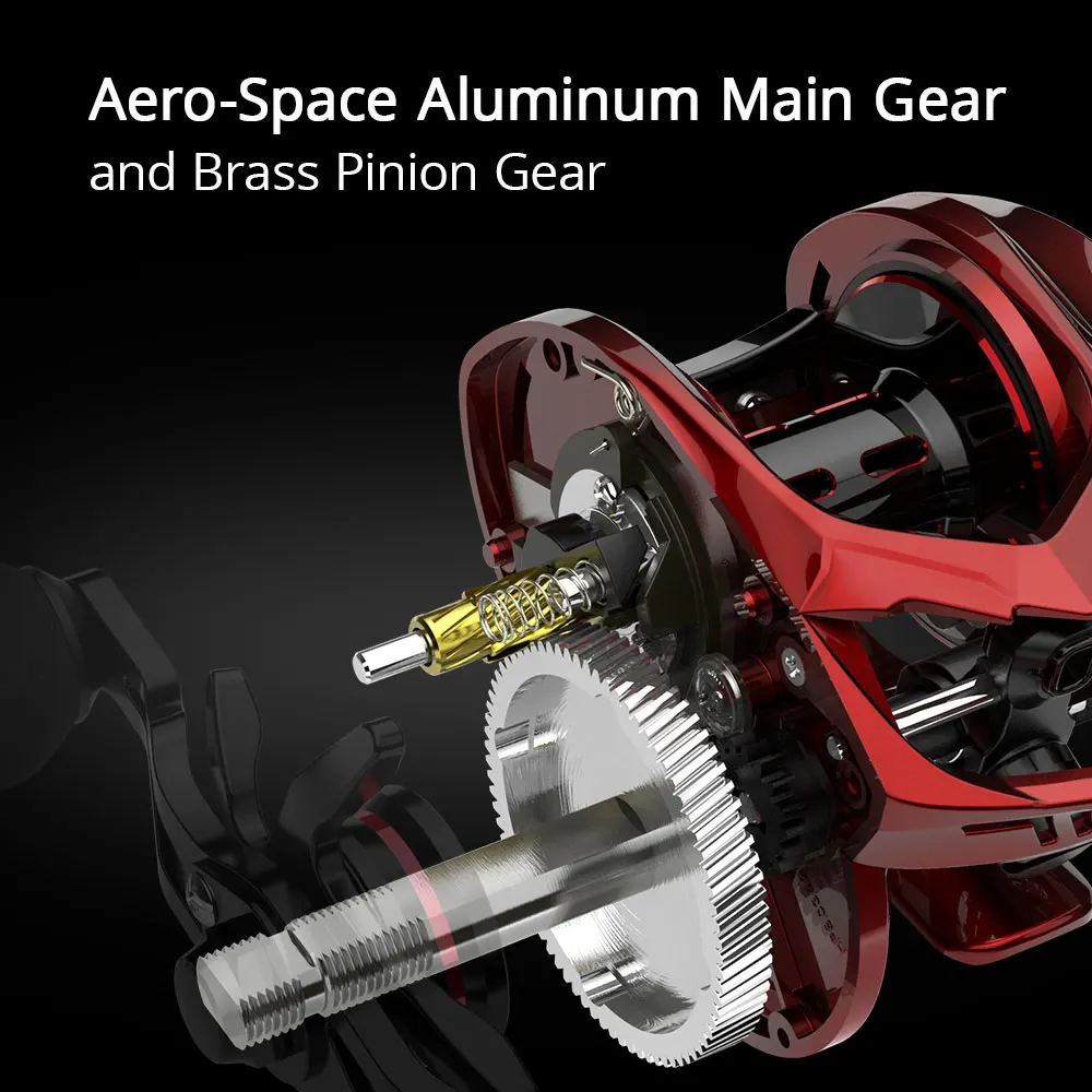 Carrete de pesca KastKing Spartacus II Ultra suave, arrastre máximo de 8KG, 7 + 1 rodamientos de bolas, relación de engranaje de alta velocidad 7,2: 1, bobina de pesca - imagen 5