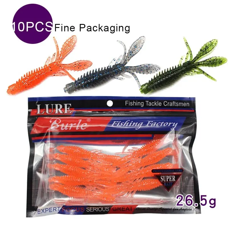 Bibi-señuelo flotante para Pesca Salada, cebo blando para Camarón, 1,8g, 2,2g - imagen 2