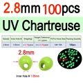2.8Chartreuse 100pcs